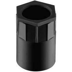 D-Line / D-Line Speedway PVC Conduit Female Adaptor 25mm Black