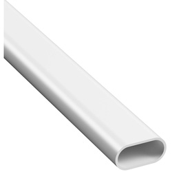 D-Line / D-Line Speedway Oval Trunking 2m 20mm White