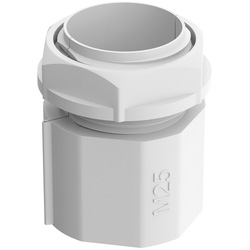 D-Line / D-Line Flexible Conduit Adaptor 25mm White