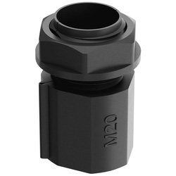 D-Line / D-Line Flexible Conduit Adaptor 20mm Black