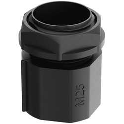 D-Line / D-Line Flexible Conduit Adaptor 25mm Black