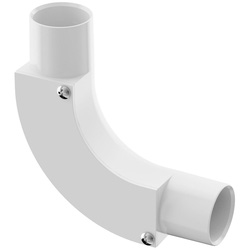 D-Line / D-Line Speedway PVC Conduit Inspection Bend 25mm White