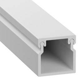 D-Line / D-Line Mini Trunking 2m 16mm x 16mm White Plain