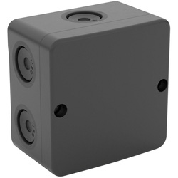 D-Line / D-Line IP65 Moulded Box 80mm x 80mm x 50mm Black
