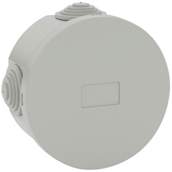 D-Line / D-Line IP44 Round Enclosure 80mm x 40mm Light Grey