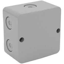 D-Line / D-Line IP65 Moulded Box 80mm x 80mm x 50mm Light Grey