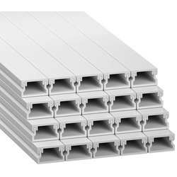 D-Line / D-Line Mini Trunking 3m 16mm x 10mm White Plain
