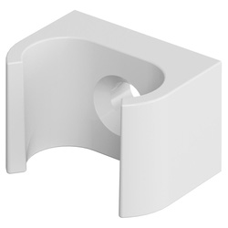 D-Line / D-Line Oval Conduit Clips 16mm White
