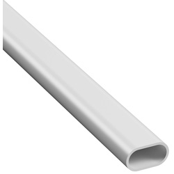 D-Line / D-Line Speedway Oval Trunking 2m 16mm White