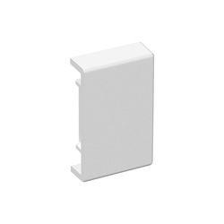 D-Line / D-Line Speedway Mini Trunking End Cap 25x16mm White
