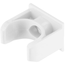 D-Line / D-Line Speedway PVC Conduit Spring Clip Saddle 20mm White