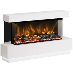 Be Modern / Be Modern Pryzm Evento Electric Timber Fireplace 54" 1000-3SL Ash White