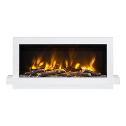 Be Modern / Be Modern Pryzm Huxton Electric Wall Mounted Fireplace 51" Ash White