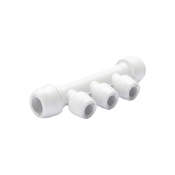 Hep2O / Hep2O Keyless Three Port Manifold All Socket 22 x 15mm