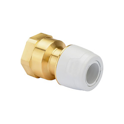 Hep2O / Hep2O Keyless Female Adaptor Brass Socket 15mm x 3/4"