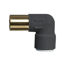 Tower / Tower Push Fit Radiator Bend 10 x 15mm Anthracite