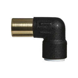 Tower / Tower Push Fit Radiator Bend 10 x 15mm Black