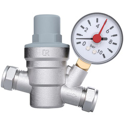 Flume / Flume Pressure Reducing Valve & Gauge 15mm & 22mm