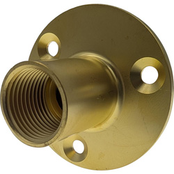 Unbranded / Rob Pond Wall Plate Tube Bracket 1/2" Brass