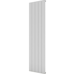 Azur Corvus Aluminium Designer Radiator 1800 x 470mm White