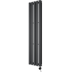 Azur / Azur Emilia Duplex Electric Designer Radiator 1600 x 372mm Anthracite