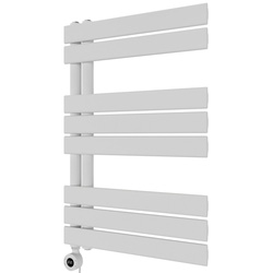 Azur / Azur Emilia Open Electric Designer Panel Towel Radiator 750 x 500mm White