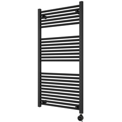 Azur / Azur Spirit Electric Towel Radiator 1200 x 600mm Black
