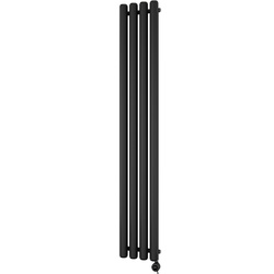 Ximax / Ximax Devon Electric Designer Radiator 1800 x 285mm Black