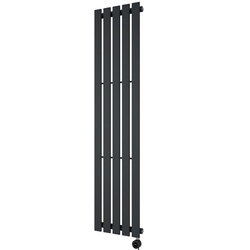 Azur / Azur Emilia Electric Designer Radiator 1600 x 372mm Anthracite