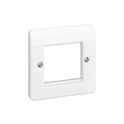 Honeywell / MK Logic Plus Euro Module Front Plate 1 Gang 50 x 50mm