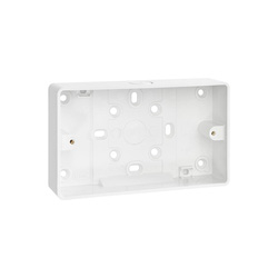 Honeywell / MK Logic Plus PVC Box 2 Gang 32mm