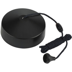 Wessex Electrical / Wessex Ceiling Pull Cord Switch Matt Black