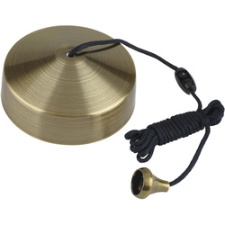 Wessex Electrical / Wessex Ceiling Pull Cord Switch Antique Brass