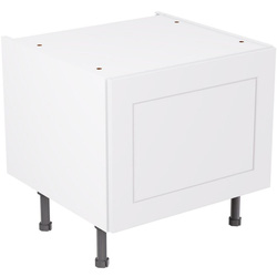 Kitchen Kit / Kitchen Kit Flatpack Shaker Kitchen Cabinet Belfast Sink Base Unit Matt White 600mm
