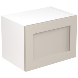 Kitchen Kit / Kitchen Kit Flatpack Shaker Kitchen Cabinet Short Bridging Wall Unit Matt Light Grey 500mm