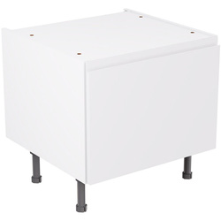 Kitchen Kit / Kitchen Kit Flatpack J-Pull Kitchen Cabinet Belfast Sink Base Unit Gloss White 600mm
