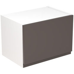 Kitchen Kit / Kitchen Kit Flatpack J-Pull Kitchen Cabinet Short Bridging Wall Unit Matt Graphite 500mm