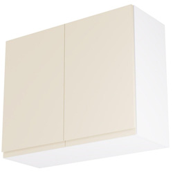 Kitchen Kit / Kitchen Kit Flatpack J-Pull Kitchen Cabinet Wall Unit Matt Cashmere 900mm