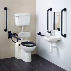 Armitage Shanks / Armitage Shanks Contour 21+ Doc M Pack Right Hand Blue Rails