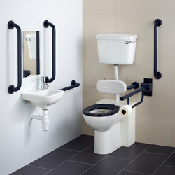 Armitage Shanks / Armitage Shanks Contour 21+ Doc M Pack Left Hand Blue Rails