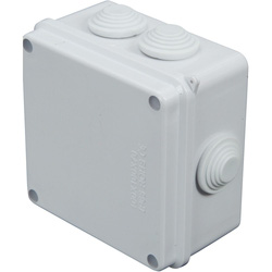 Wessex Electrical / Wessex IP65 Moulded Enclosure 100 x 100 x 70 mm 7 Entries