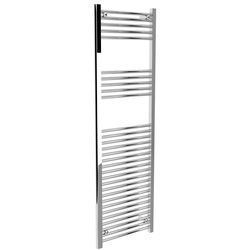 Flume / Flume Flat Ladder Towel Radiator Chrome 1600mm x 500mm 1565 BTU