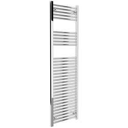 Flume / Flume 25mm Flat Ladder Towel Radiator Chrome 1600mm x 500mm 1756 BTU