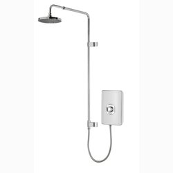 Triton Showers / Triton Collection UNIQ Electric Shower Gloss White 9.5kW