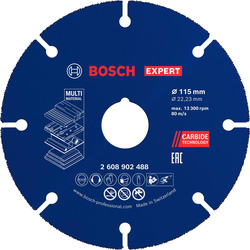 Bosch / Bosch EXPERT Carbide Multi-Material Cutting Disc 115mm