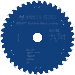 Bosch / Bosch EXPERT Cordless Stainless Steel Circular Saw Blade 160 x 20 x 40T