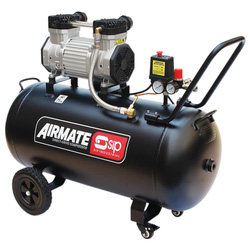 SIP / SIP DD Low Noise Oil-Free Direct Drive Compressor 100L 3hp