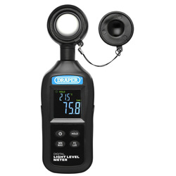 Draper / Draper Handheld Digital Light Level Meter 0.4-30m/s & -20 to +70°C