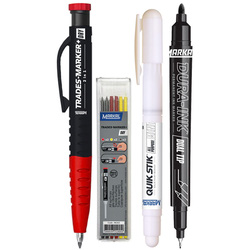 Markal / Markal Trades-Marker Dry 2-in-1 Marking Pack Plumber's Pack