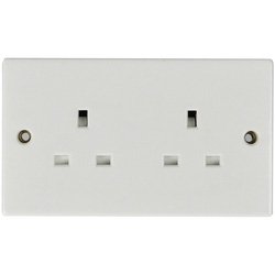 Made4Trade / Made4Trade 13A Unswitched Socket 2-Gang